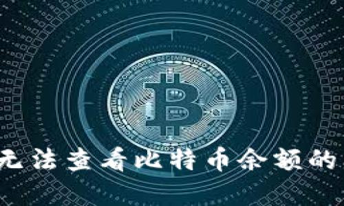 解决Tokenim无法查看比特币余额的问题：全面指南